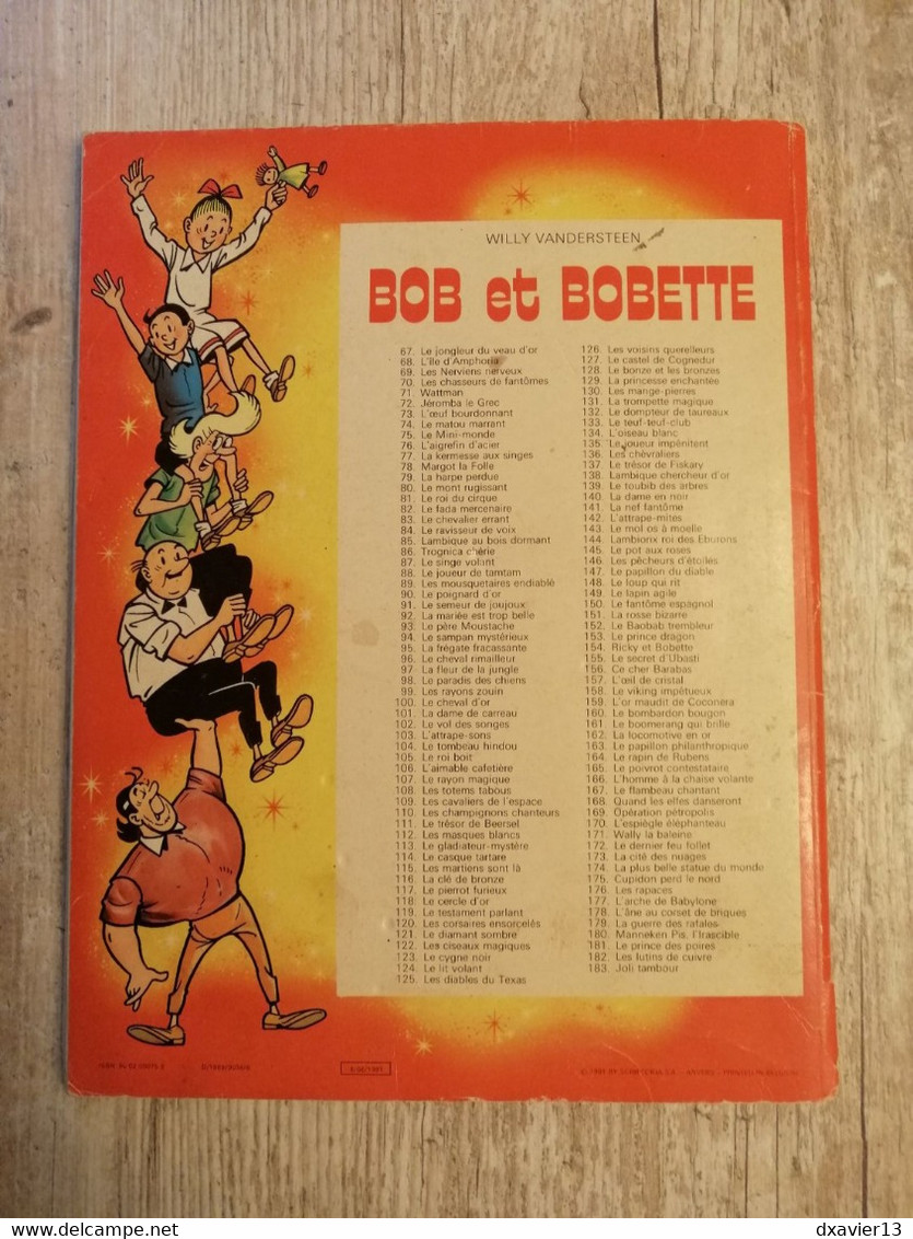 Bande Dessinée - Bob Et Bobette 90 - Le Poignard D'Or (1981) - Bob Et Bobette