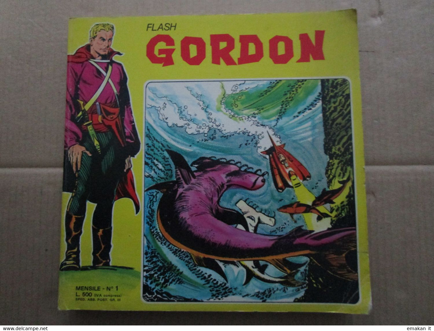 # FLASH GORDON N 1 / 1973 FRATELLI SPADA EDITORE - Premières éditions