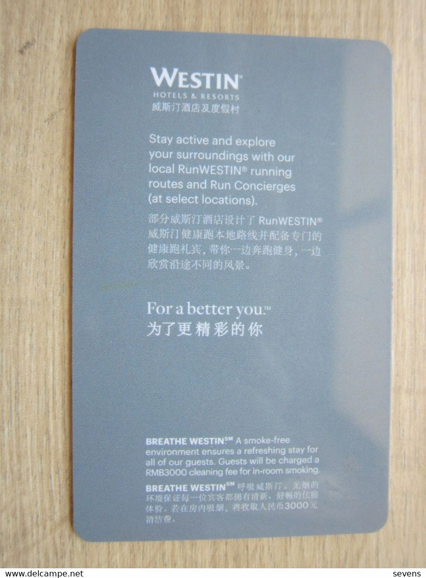 Westin , Move Well - Cartas De Hotels