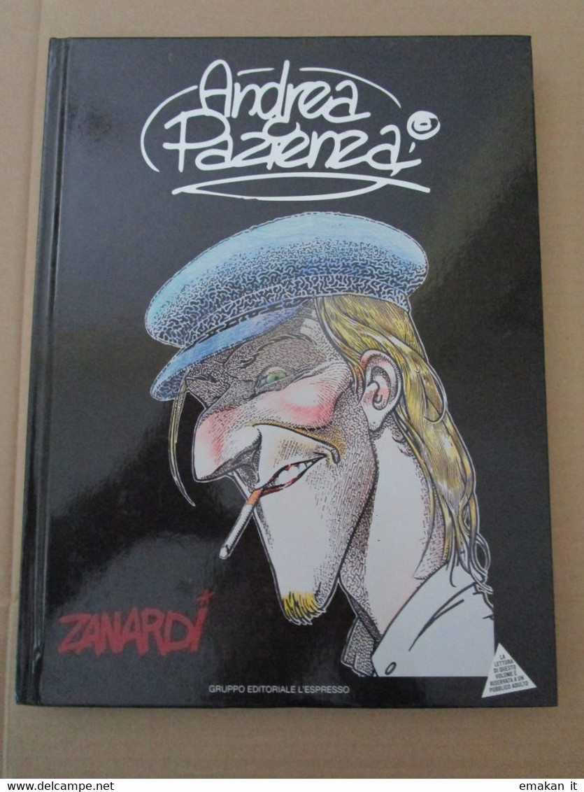 # ANDREA PAZIENZA / ZANARDI  / L'ESPRESSO / 2006 - First Editions