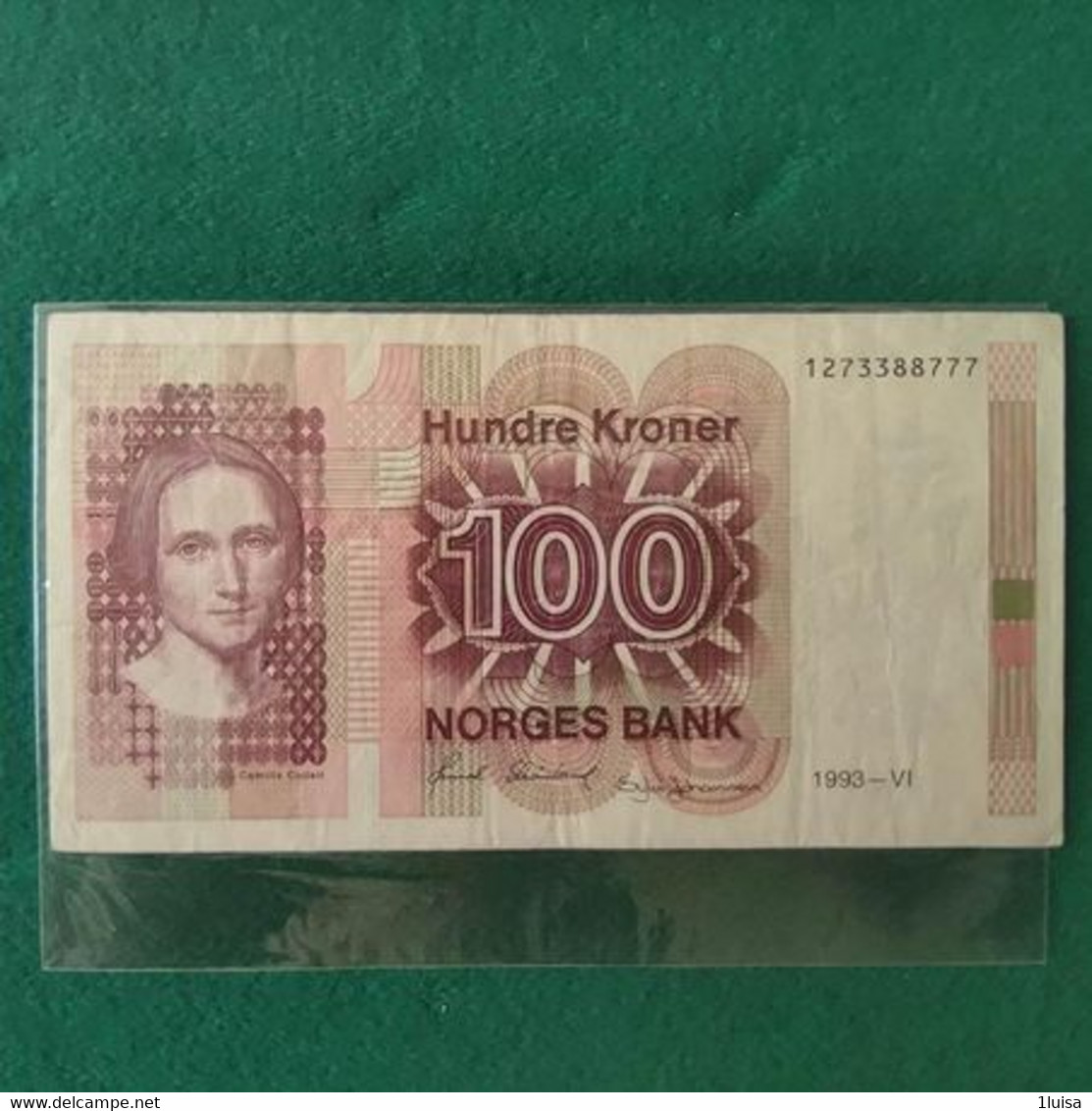 NORVEGIA 100 KRONER 1993 - Norway