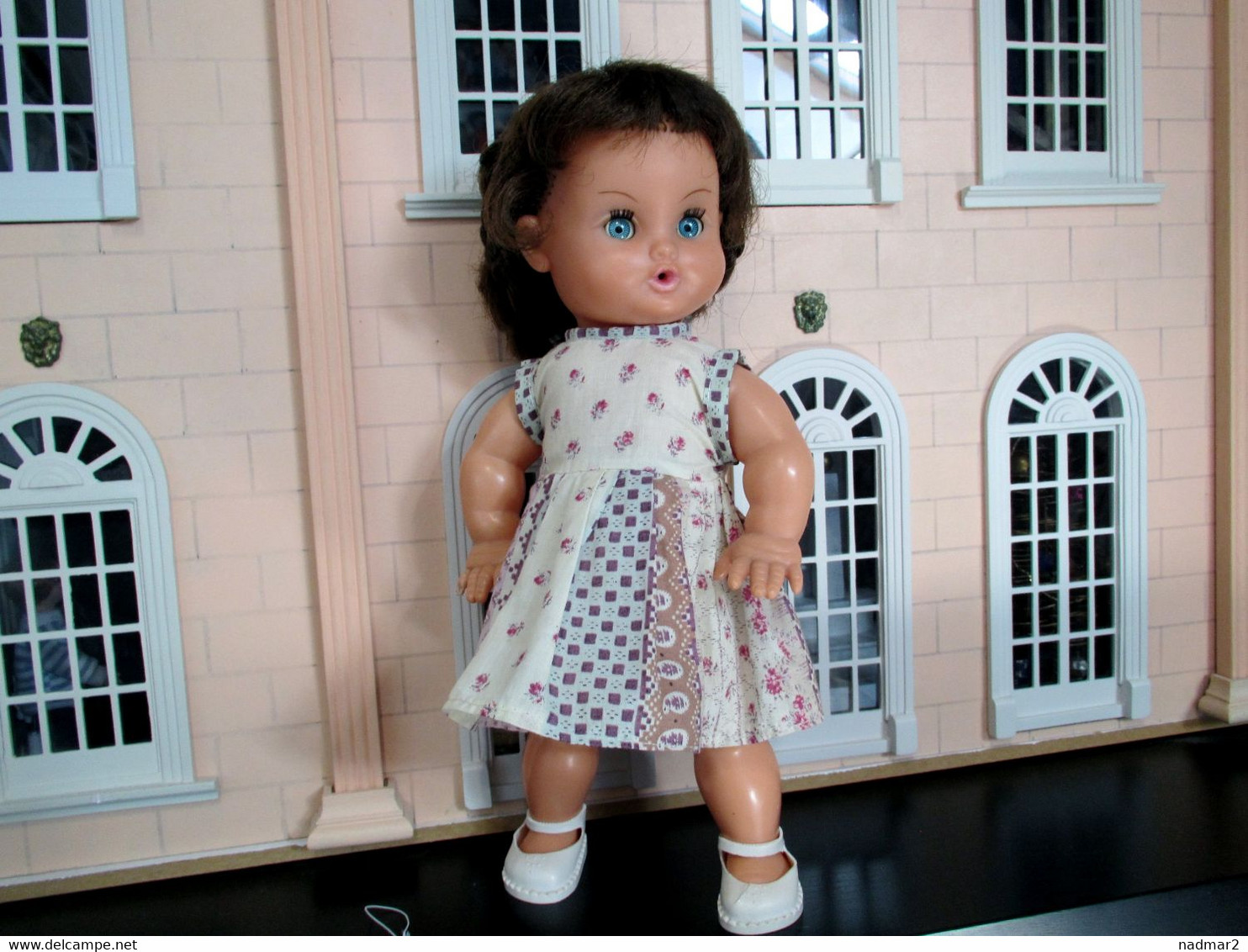 Jolie Poupée Ancienne BELLA Modèle PF2 1963 30 Cm Beaux Yeux Suiveurs - Dolls