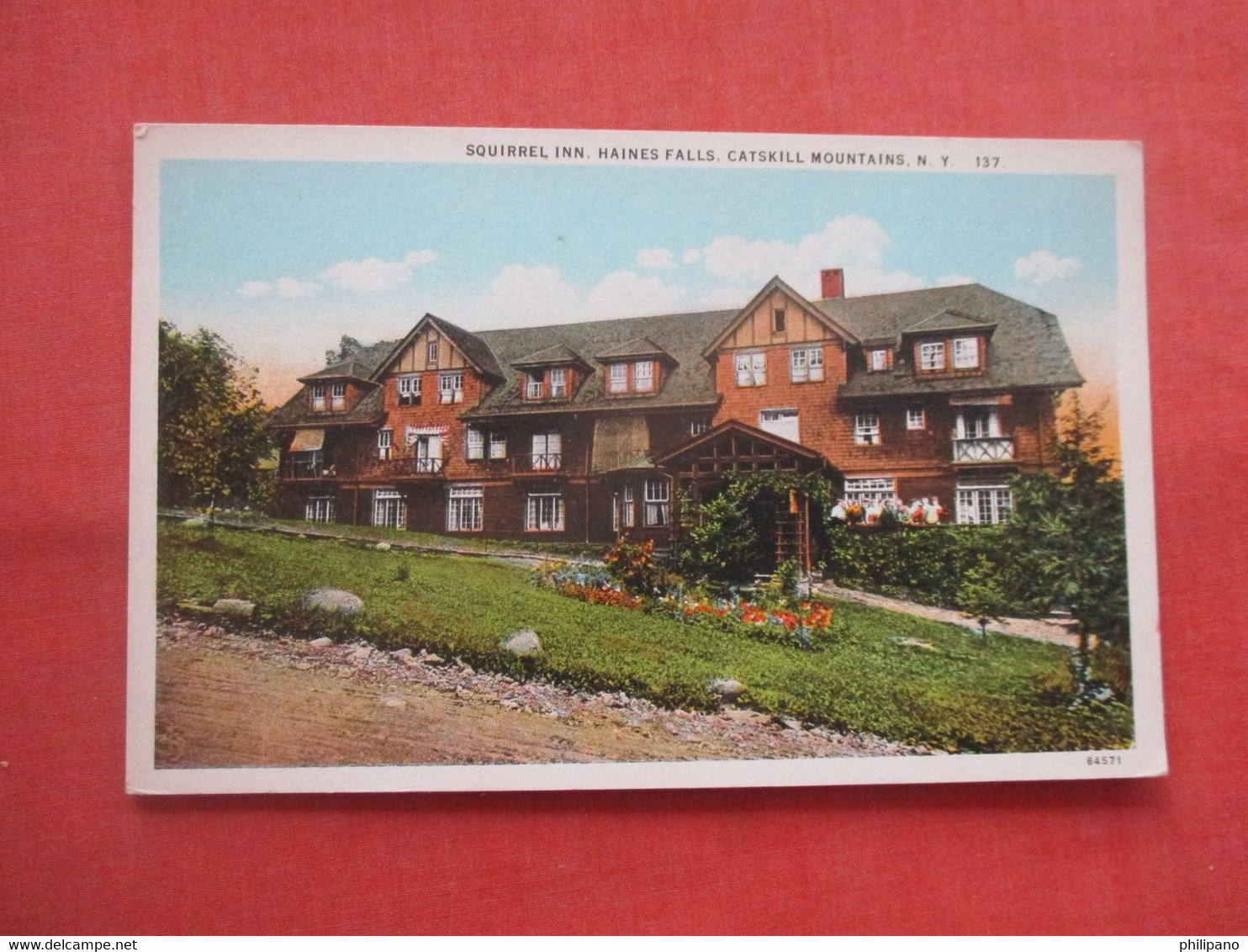 Squirrel Inn.  Hanies Falls    Catskills  Mts. New York       Ref  5330 - Catskills