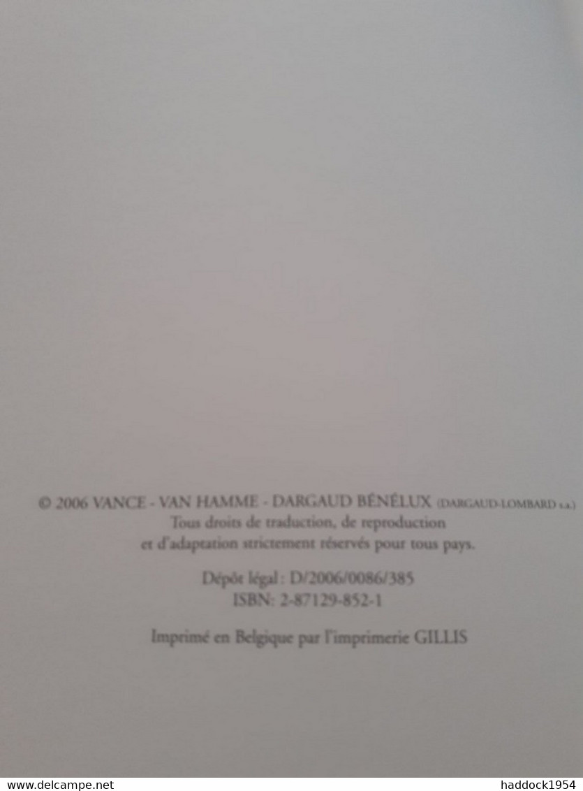 L'or De Maximilien XIII WILLIAM VANCE JEAN VAN HAMME Dargaud 2006 - XIII