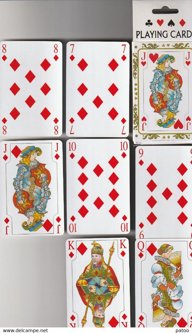 JEU  EDITE EN AUTRICHE ( SALSBURG ) / EN L'HONNEUR DE MOZART / GRAPHISME FIGURES ORIGINAL /2 JOKERS - 54 Cartes