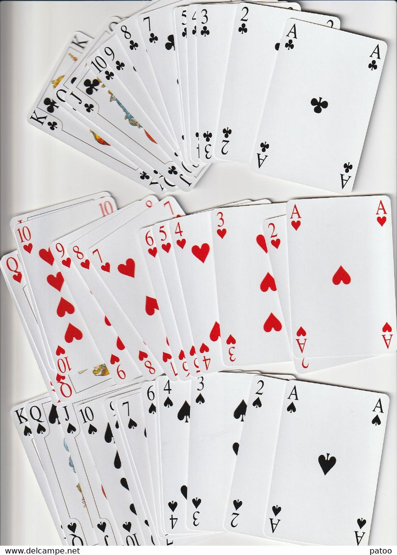 JEU  EDITE EN AUTRICHE ( SALSBURG ) / EN L'HONNEUR DE MOZART / GRAPHISME FIGURES ORIGINAL /2 JOKERS - 54 Cards