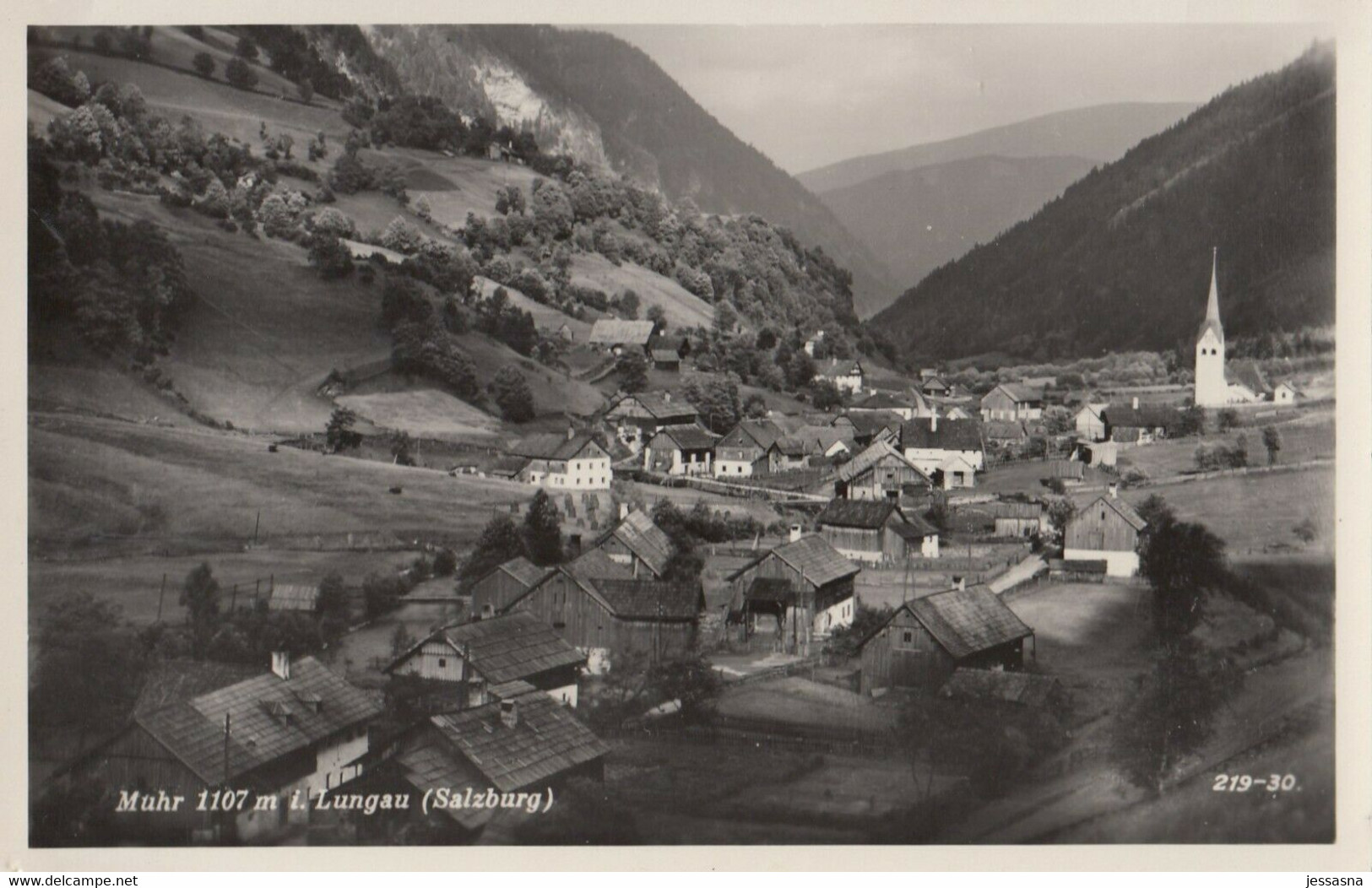 AK - Salzburg - Lungau - Muhr - Ortsansicht - 1937 - Tamsweg