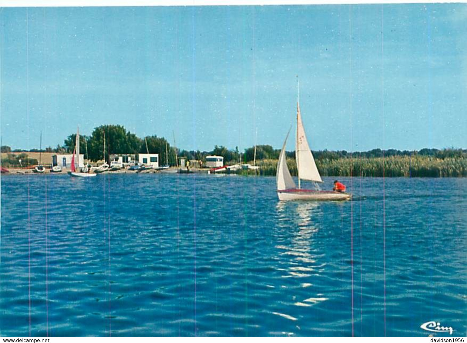 Cpsm -    Vendeuvres - Etang De Belle Goude , Les Régates      N494 - Andere & Zonder Classificatie