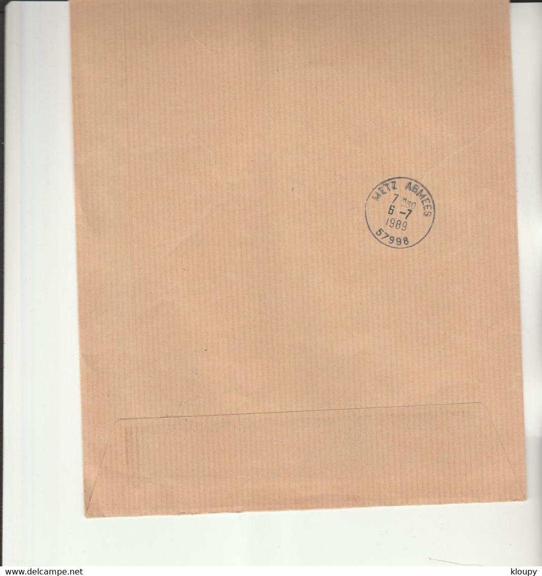 B6 - Enveloppe Recommandée 5 éme Régi.Cuir. (FFA) Avec Cachet Poste Aux Armées SP 69655 - Militaire Stempels Vanaf 1900 (buiten De Oorlog)
