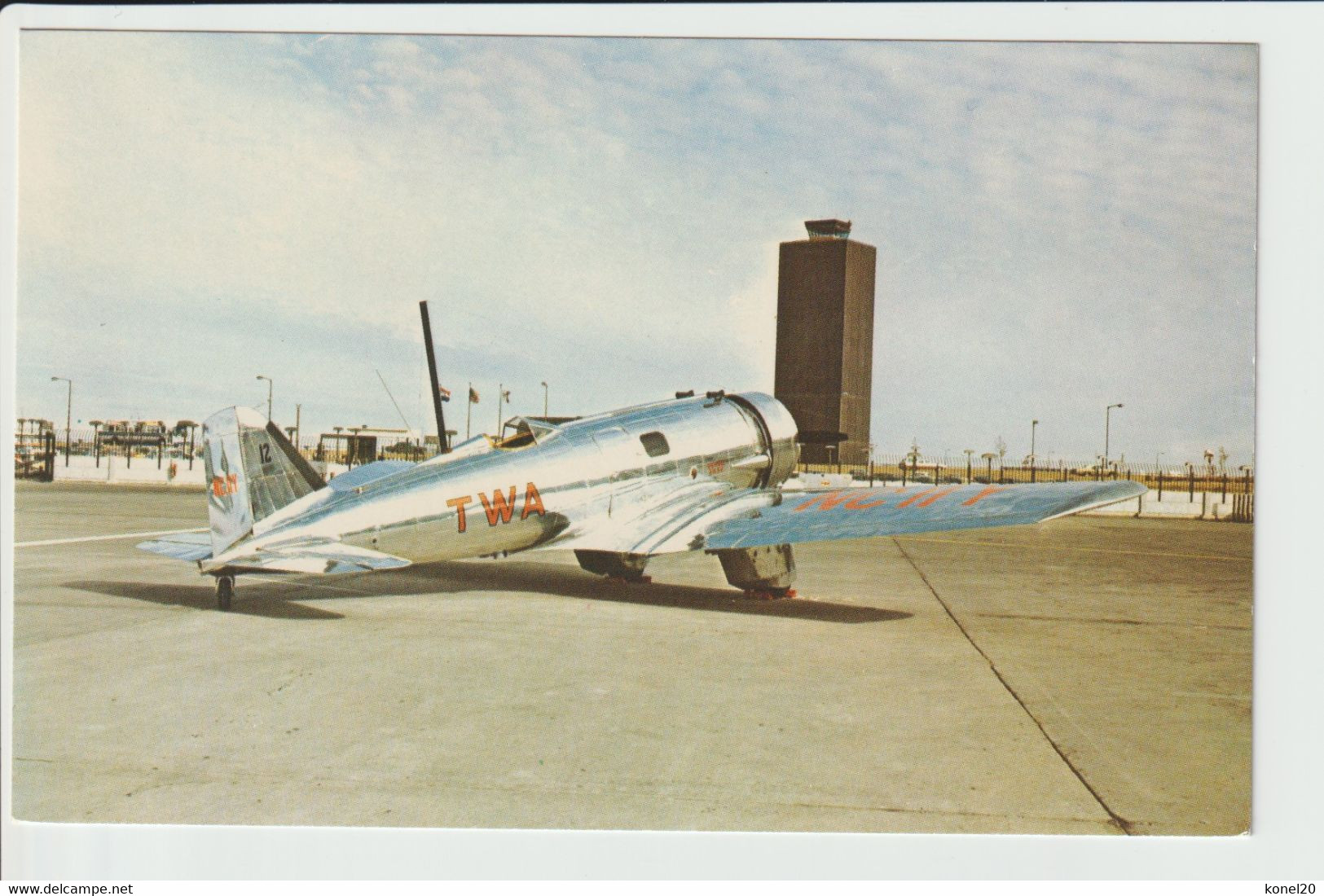 Rppc TWA Trans World Airlines Northrop Alpha Aircraft - 1919-1938: Entre Guerres