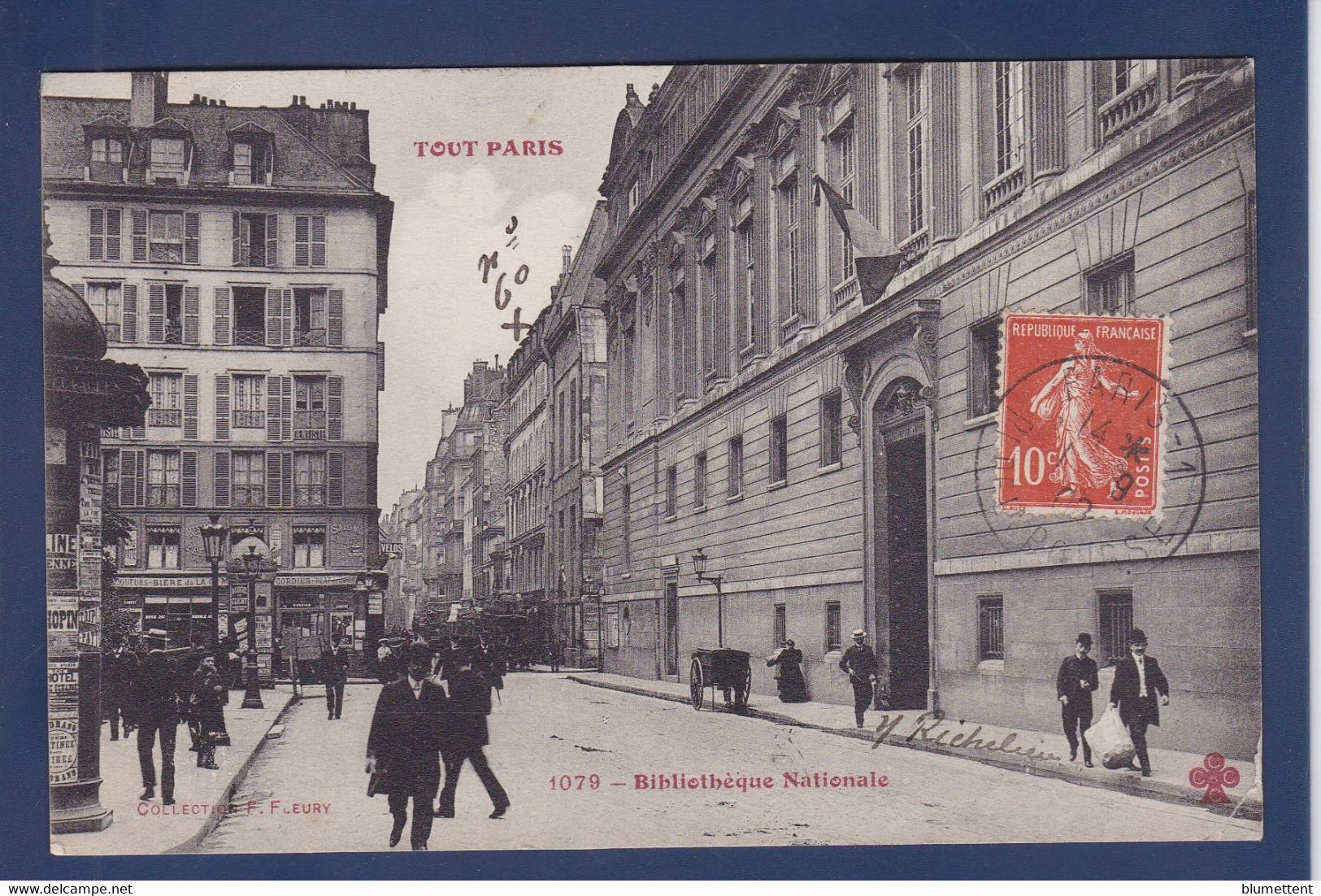 CPA 75 Tout Paris N° 1079 Circulée - Sets And Collections