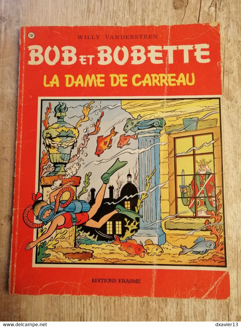 Bande Dessinée - Bob Et Bobette 101 - La Dame De Carreau (1980) - Suske En Wiske