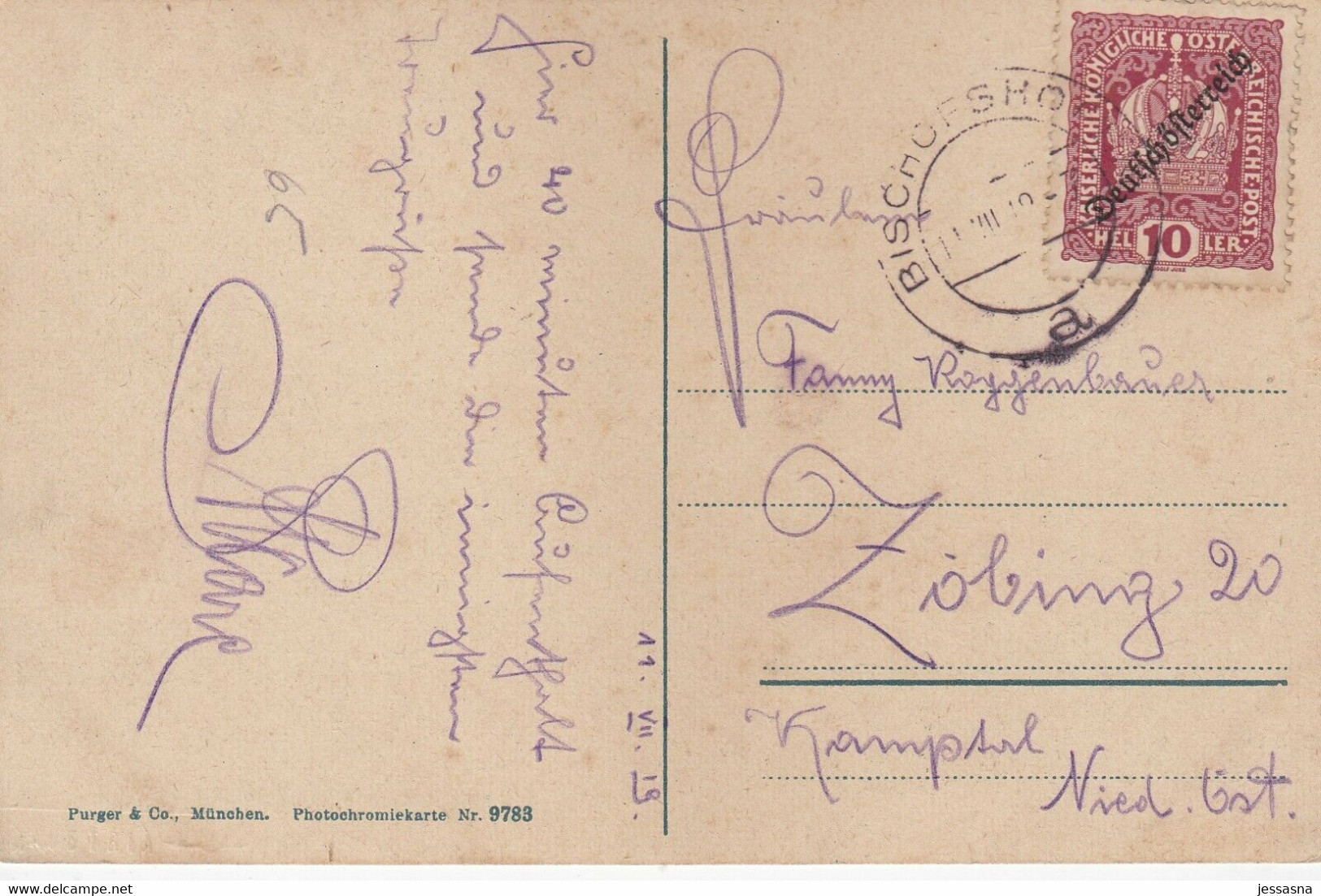 AK - Salzburg - Bischofshofen - 1919 - Bischofshofen