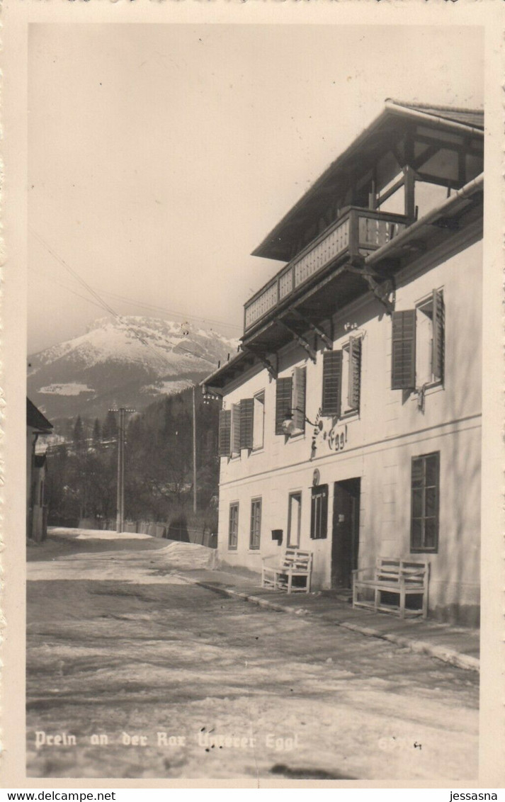 AK - PREIN A/d Rax - Teilansicht Gasthof "Unterer Eggl" 1940 - Raxgebiet