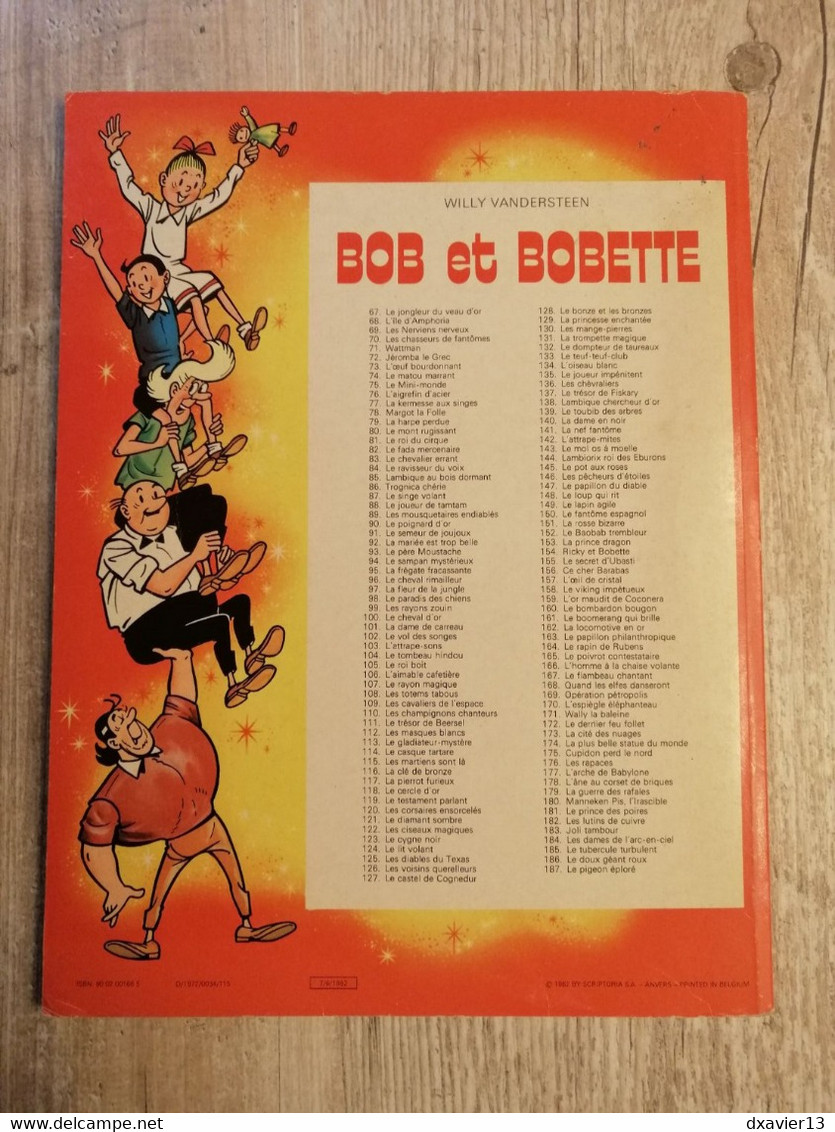 Bande Dessinée - Bob Et Bobette 102 - Le Vol Des Songes (1982) - Bob Et Bobette