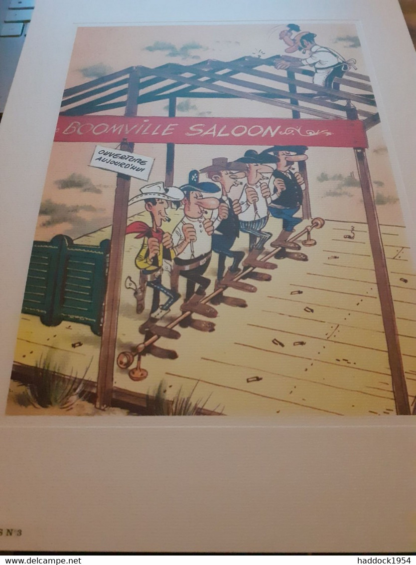 Archives Morris N°3 Lucky Luke 2002 - Serigraphien & Lithographien