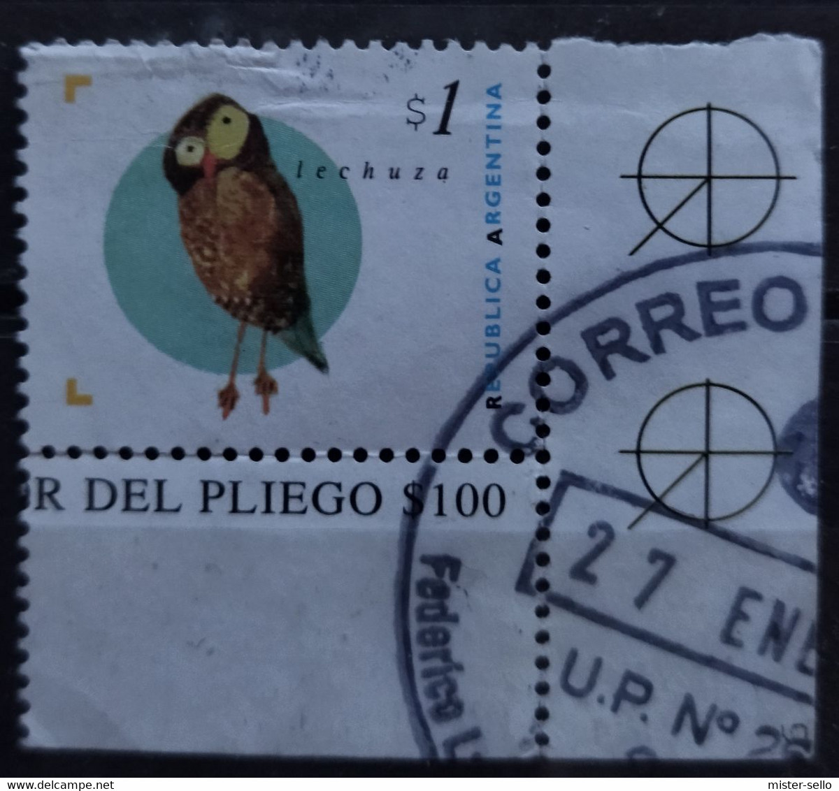 ARGENTINA 1995 Animals. USADO - USED. - Used Stamps