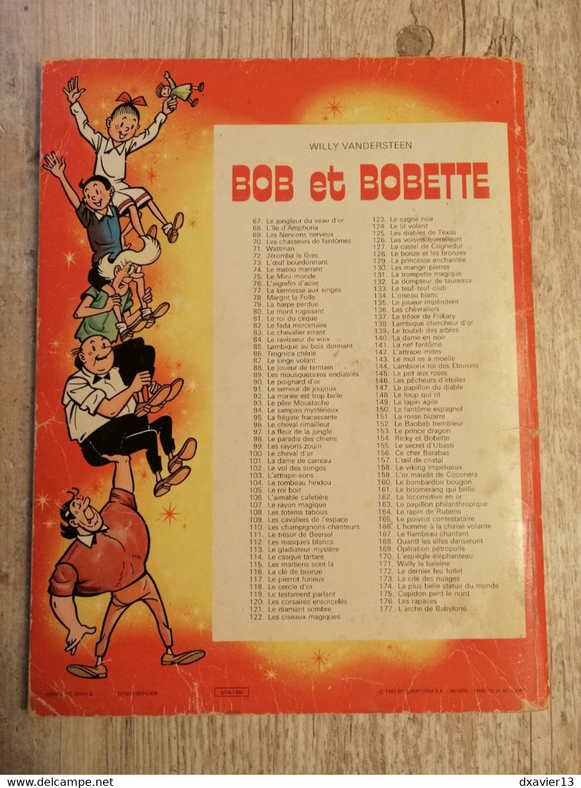 Bande Dessinée - Bob Et Bobette 103 - L'Attrape Sons (1980) - Suske En Wiske