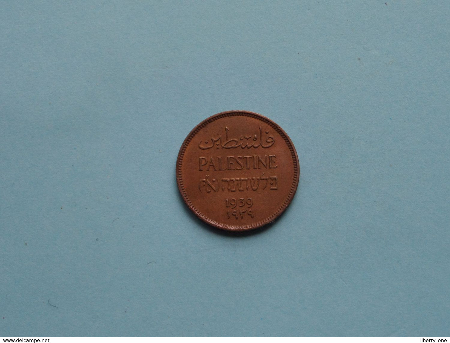 PALESTINE - 1 MIL > 1939 ( Voir Photo Svp / Uncleaned Coin / For Grade, Please See Photo ) ! - Otros – Asia