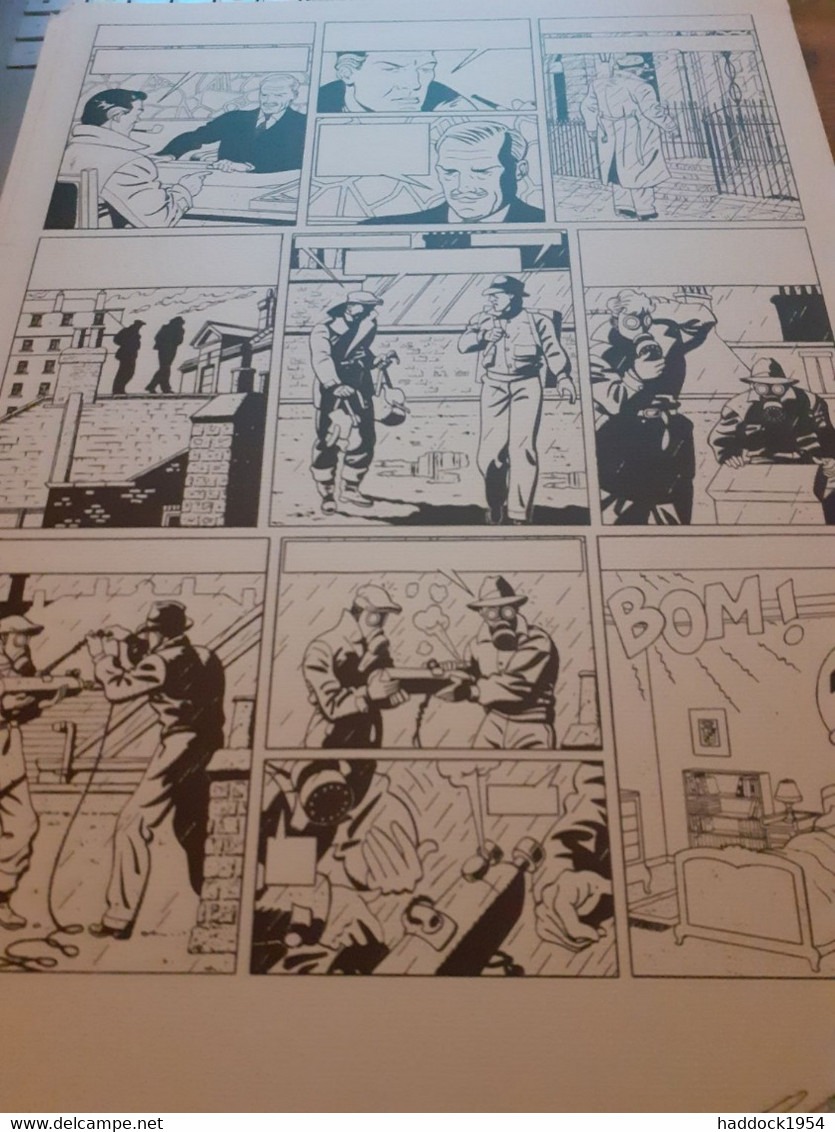 HARRY DICKSON Facsimilé N°8,ZANON Art Et BD 2000 - Planches Et Dessins - Originaux