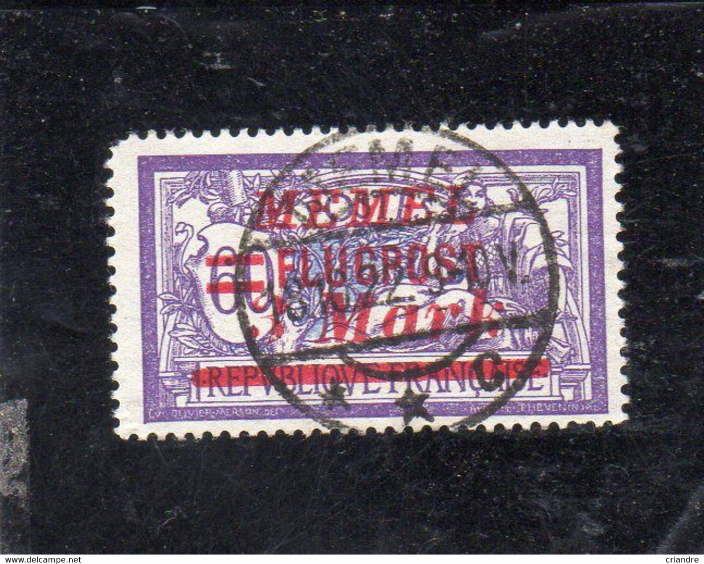 France :Memel N°25 Oblitéré - Used Stamps