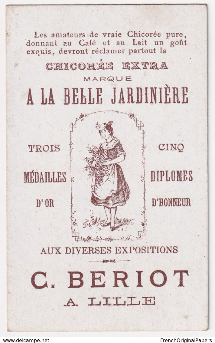 Anthropomorphisme Chromo Bériot Haute-Garonne Pâté De Foie Gras Oie Toulouse Confit Canard Capitole Lièvre Poire A62-58 - Tea & Coffee Manufacturers