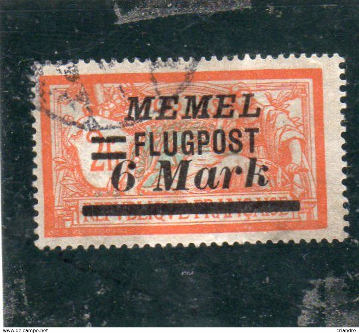 France :Memel N°28 Oblitéré - Usati