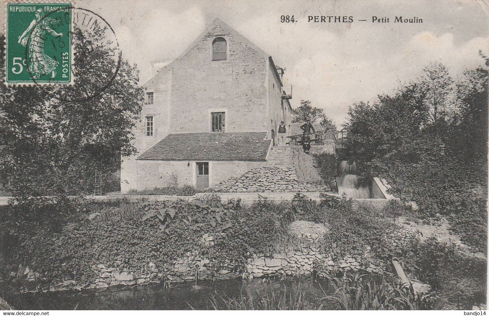 Perthes - Petit Moulin   - Scan Recto-verso - Perthes