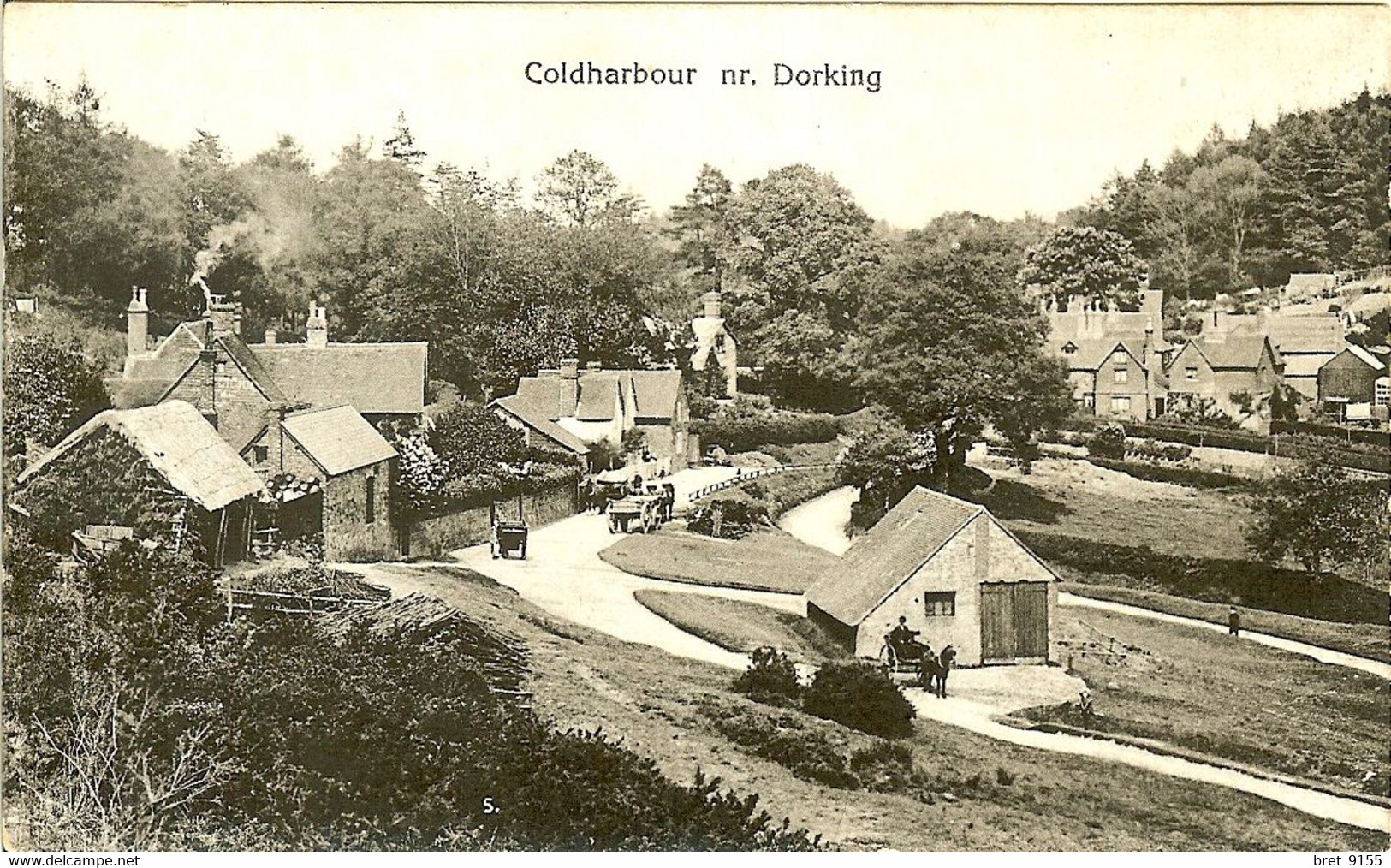 COLDHARBOUR DORKING WHAT A MAGNIFICENT PLACE - Surrey