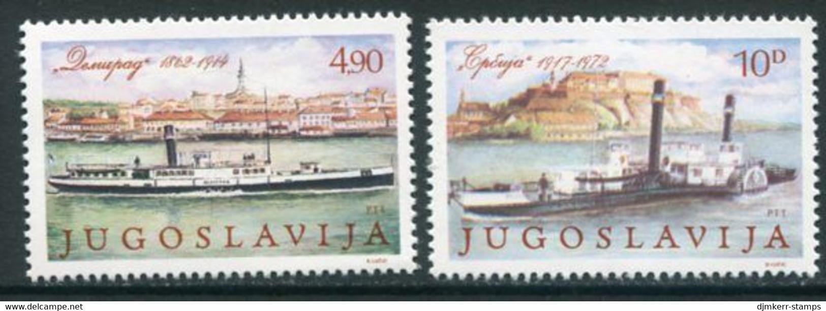 YUGOSLAVIA 1979 Danube Conference MNH / **.  Michel 1816-17 - Neufs