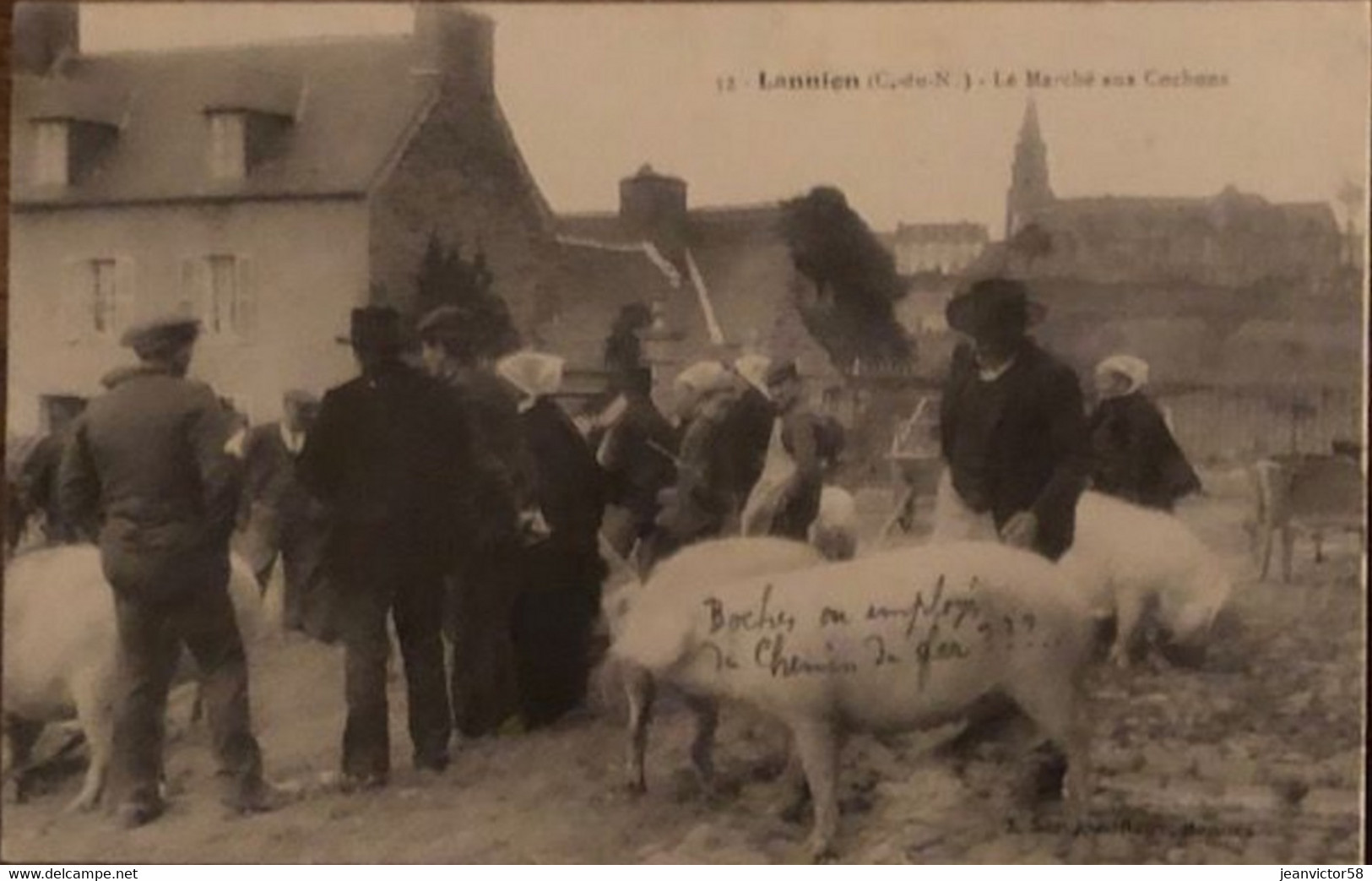 52 Lannion Le Marché Aux Cochons - Lannion