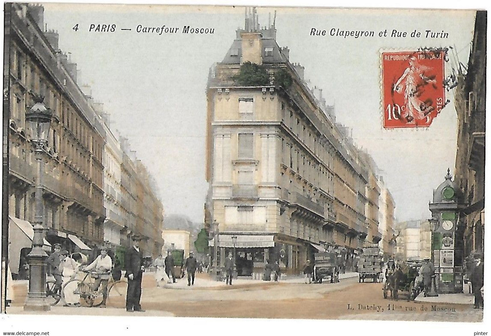 PARIS - Carrefour Moscou - Rue Clapeyron Et Rue De Turin - Arrondissement: 08