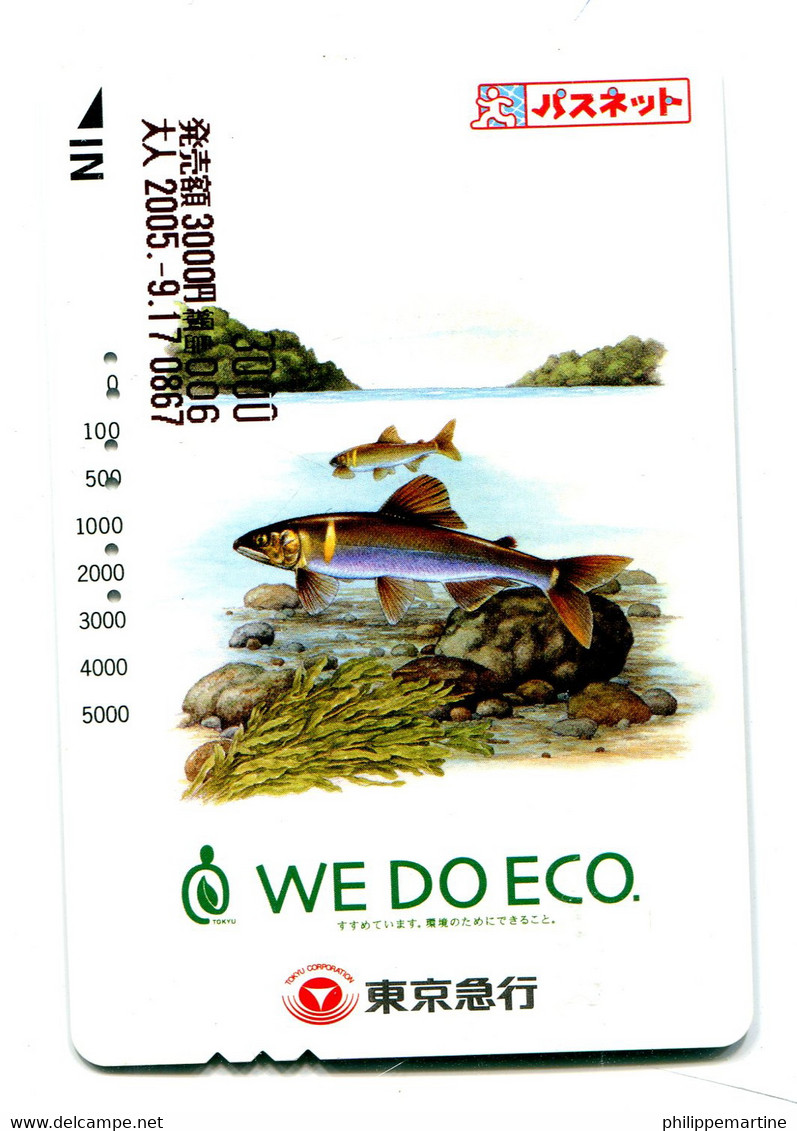 Titre De Transport WE.DO.ECO (pour Un Monde Meilleur) : Poisson - Monde