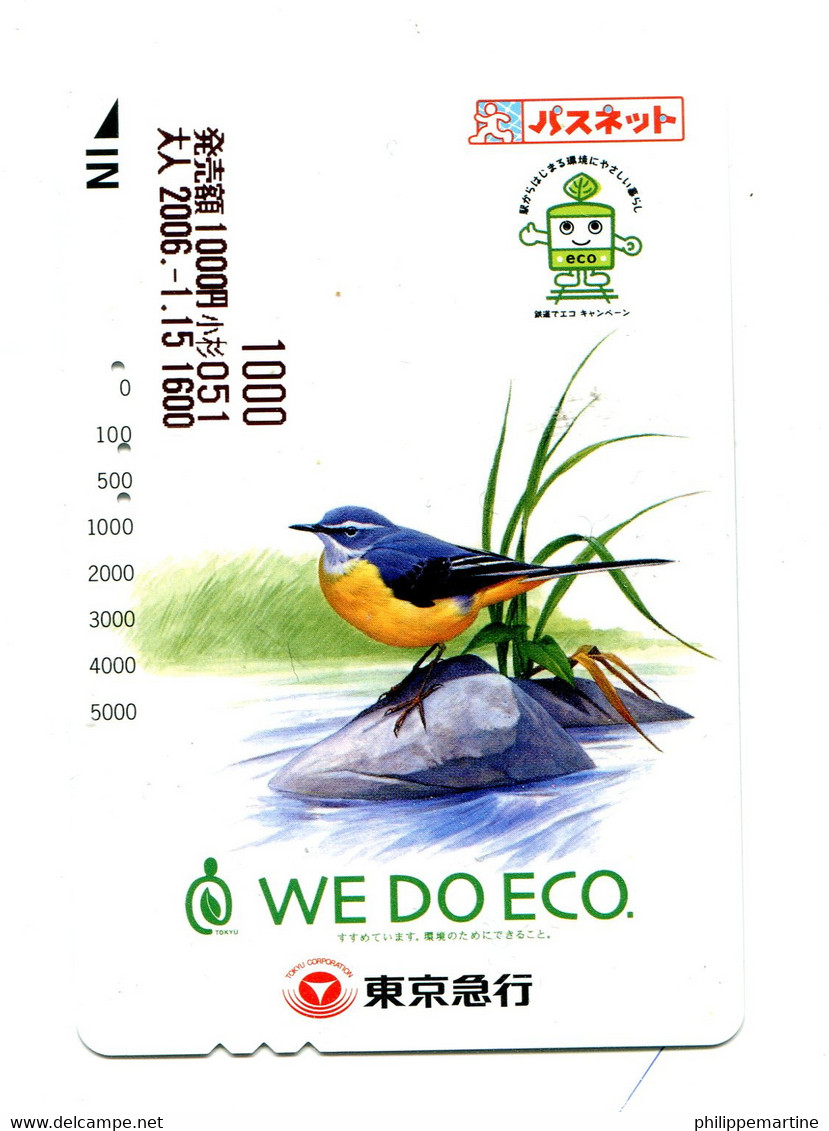 Titre De Transport WE.DO.ECO (pour Un Monde Meilleur) : Oiseau - Monde