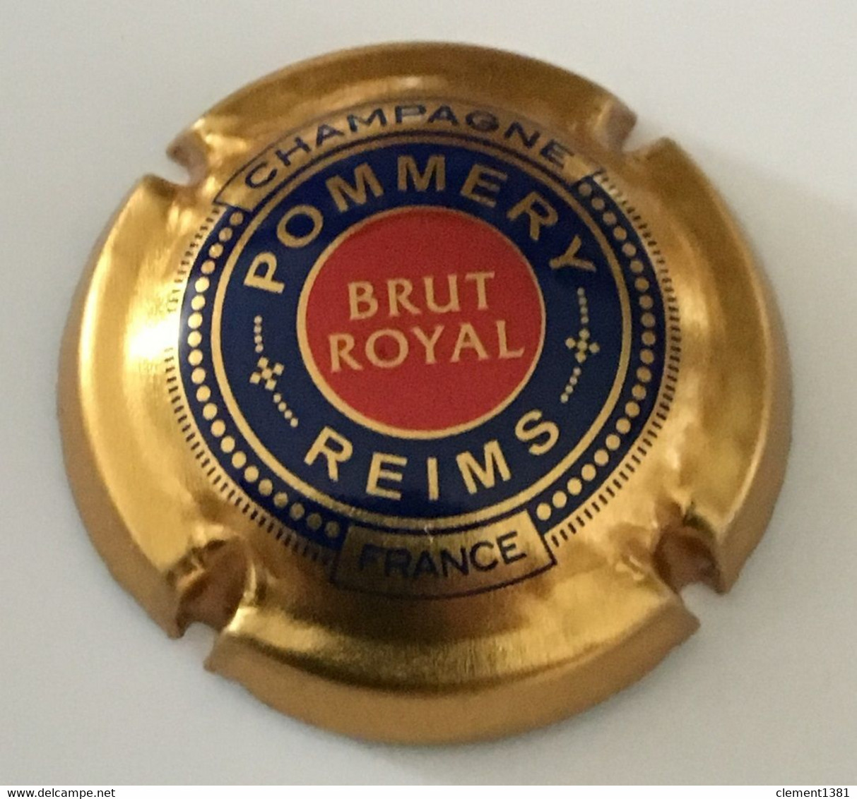 Capsule Champagne Pommery Reims Brut Royal - Pomméry