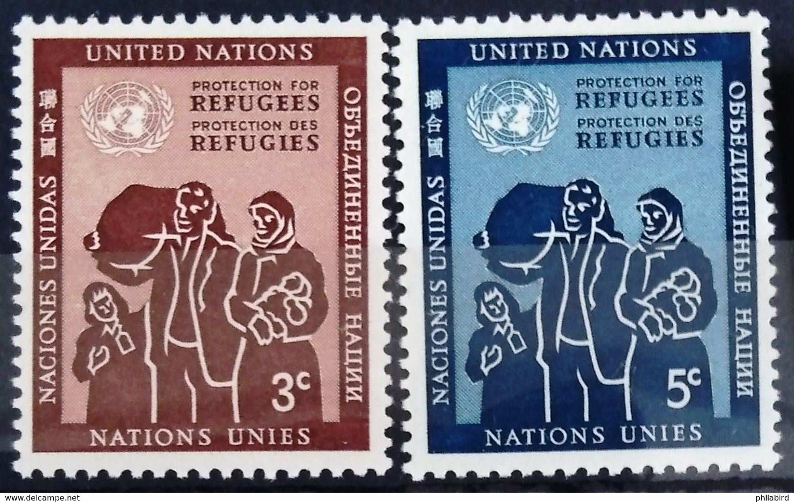 NATIONS-UNIS - NEW YORK                   N° 15/16                       NEUF** - Nuevos