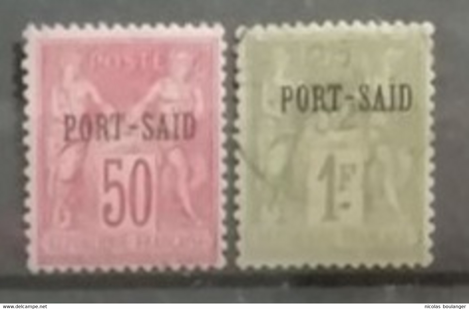 Port-Saïd 1899 / Yvert N°15-16 / * Sans Gomme Et Used - Gebraucht