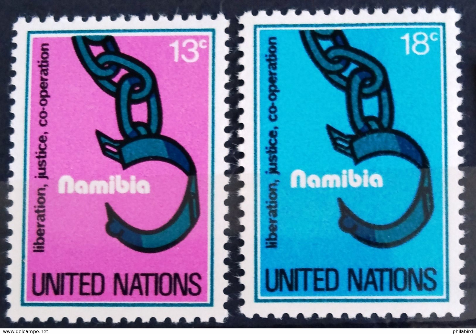 NATIONS-UNIS - NEW YORK                   N° 288/289                   NEUF** - Unused Stamps