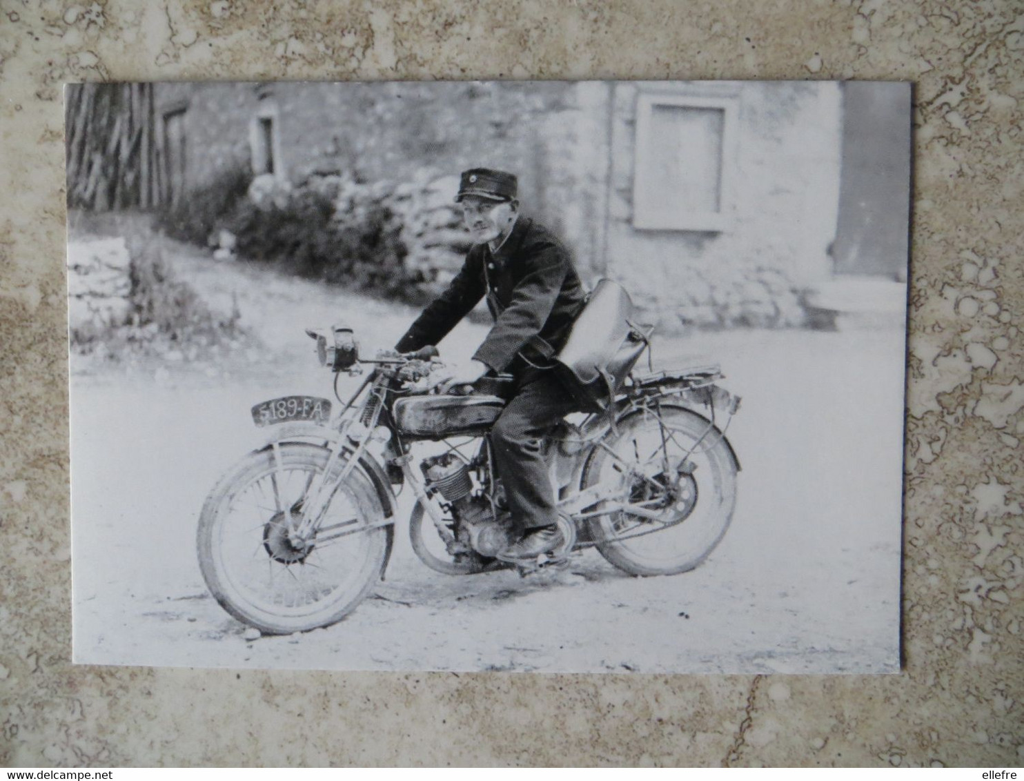 CPM Le Facteur à Motocyclette Ernest Algout - L' Adresse Collection Du Musée De La Poste 10/15 Cm - Poste & Facteurs