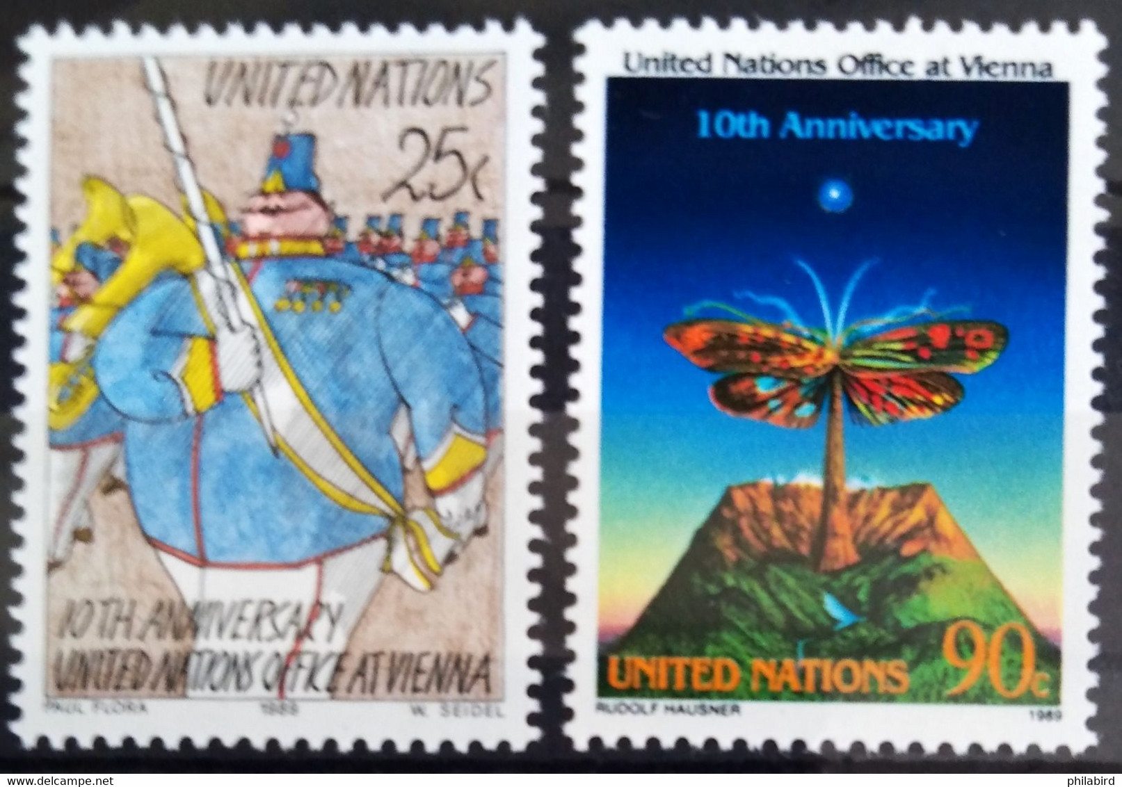 NATIONS-UNIS - NEW YORK                   N° 545/546                 NEUF** - Nuevos