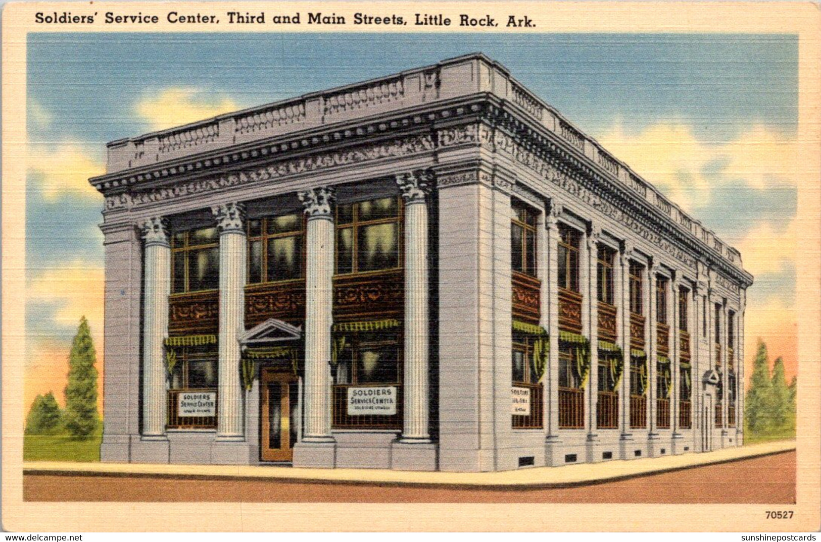 Arkansas Little Rock Soldier's Service Center Third And Main Streets - Little Rock