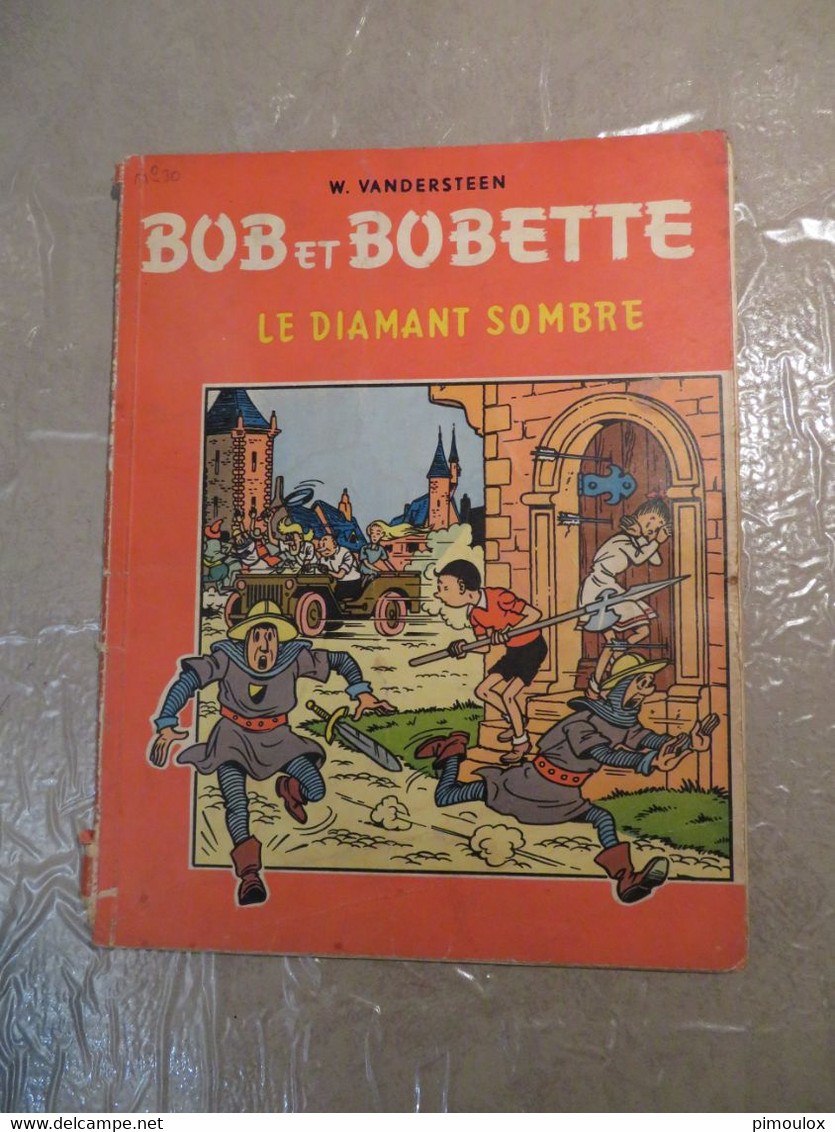 Bob Et Bobette - Le Diamant Sombre (n°30) - Réédition 1962 - Suske En Wiske