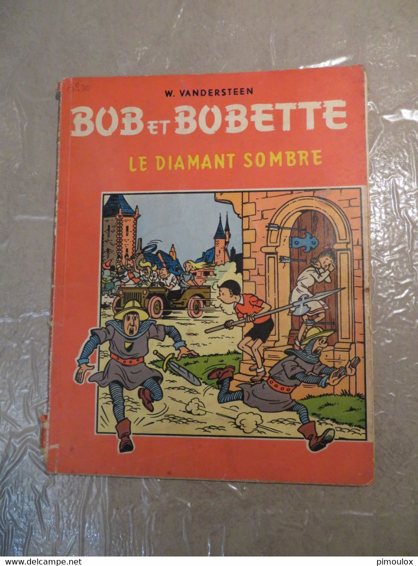 Bob Et Bobette - Le Diamant Sombre (n°30) - Réédition 1962 - Bob Et Bobette