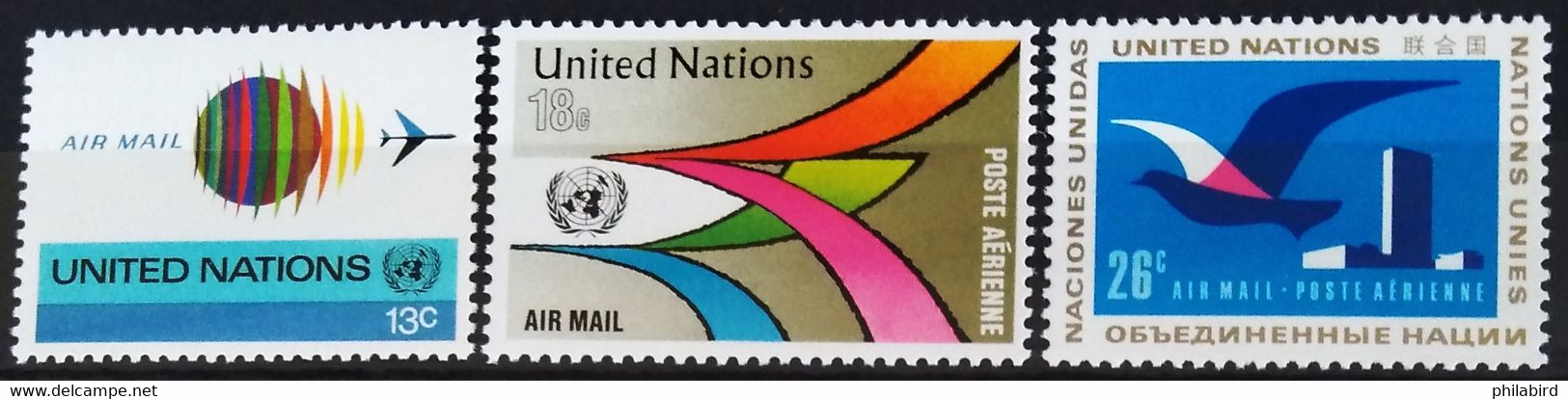 NATIONS-UNIS - NEW YORK                   PA 19/21                 NEUF** - Airmail