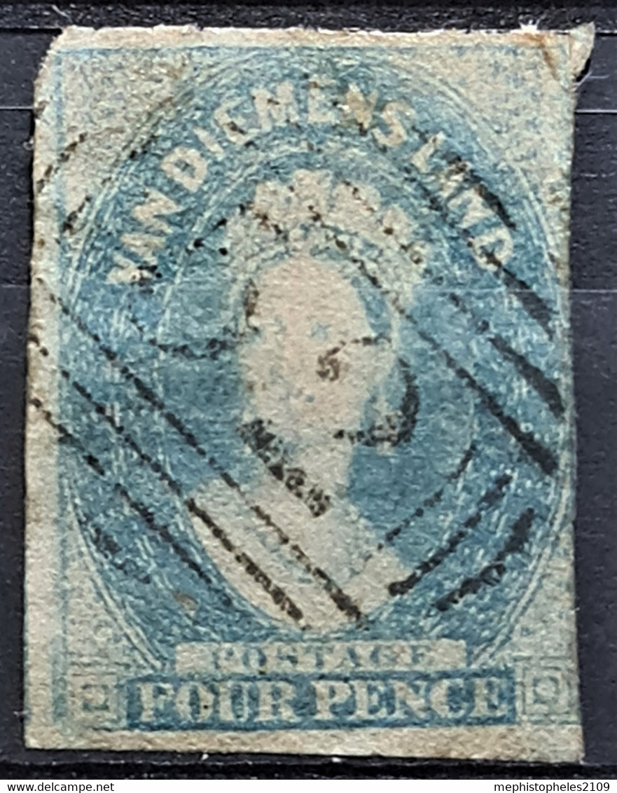 TASMANIA 1857- Canceled - Sc# 13 - 4d - Used Stamps