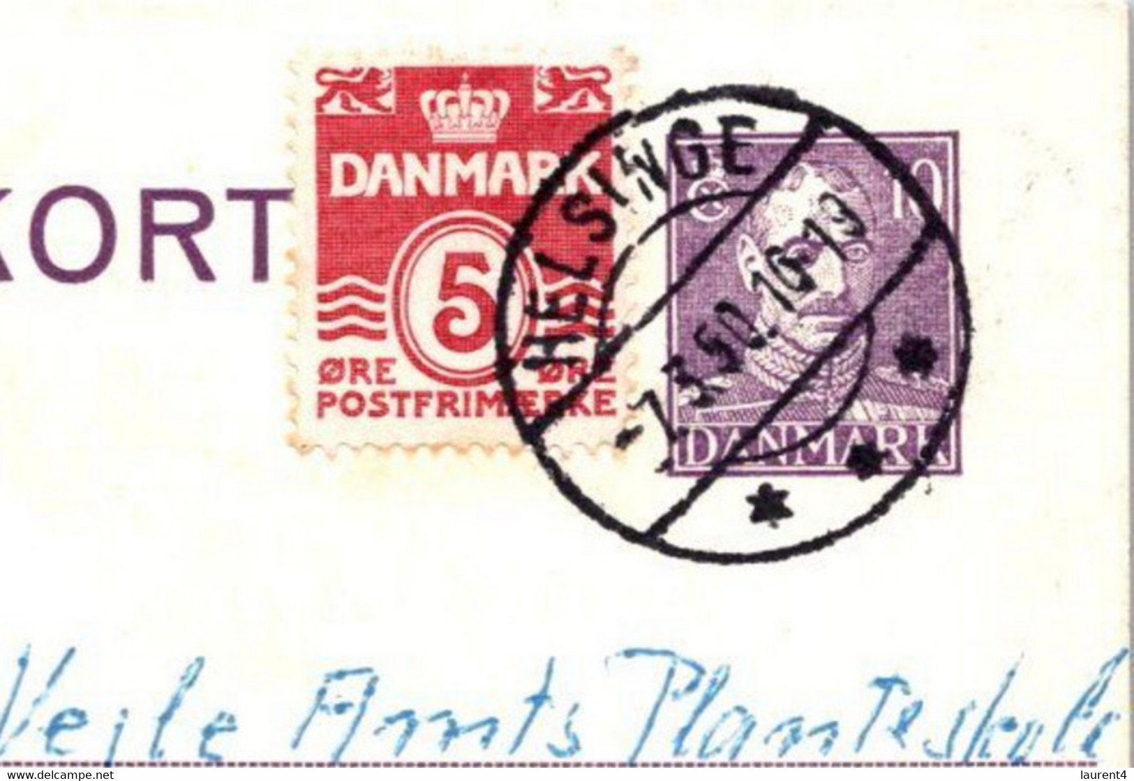 (5 B 8) Denmark - Posted - 1950 - BREVKORT - Other & Unclassified