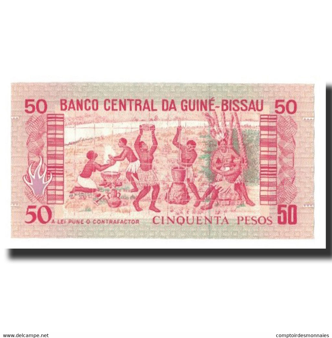 Billet, Guinea-Bissau, 50 Pesos, 1990-03-01, KM:10, NEUF - Guinea-Bissau