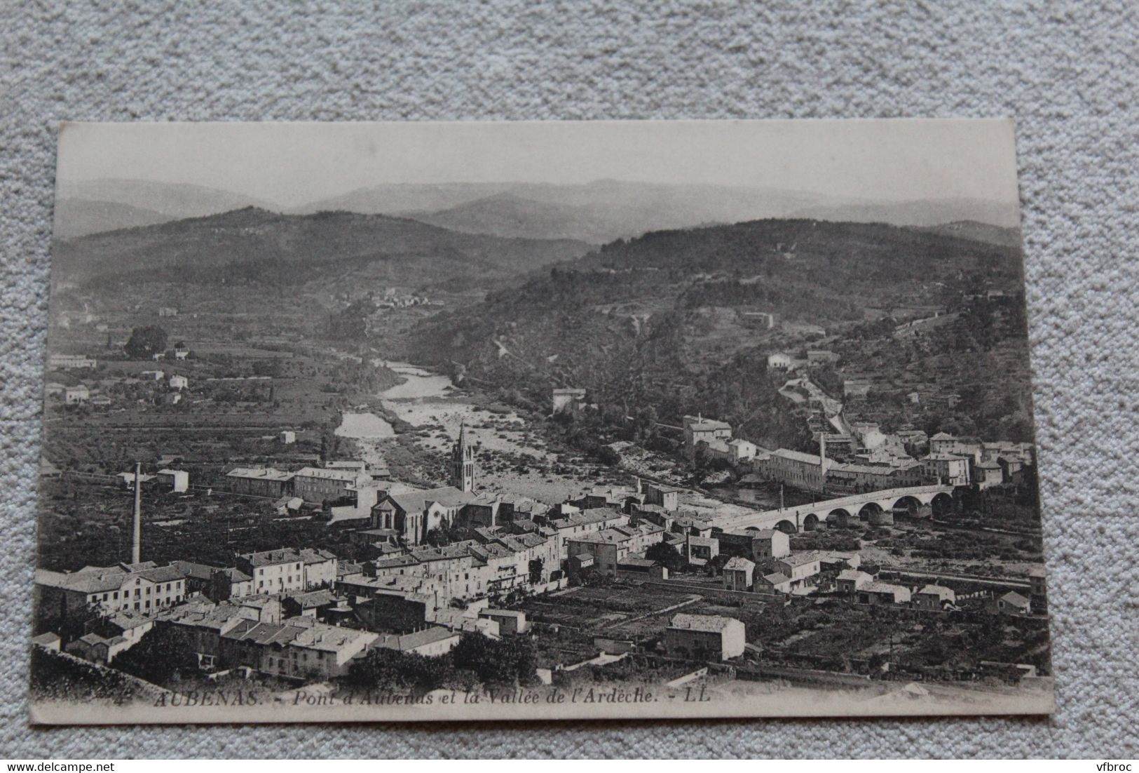 F465, Aubenas, Pont D'Aubenas Et La Vallée De L'Ardèche, Ardèche 07 - Aubenas