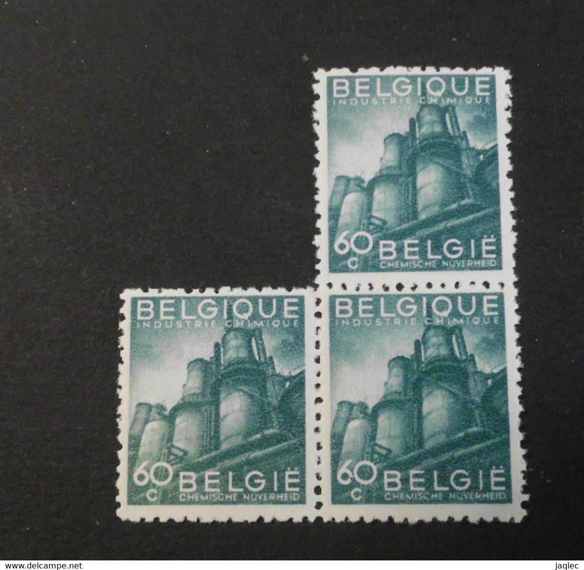 1948 : Cob 761**  X 3 ( Sans Charnière D43 ) - Unused Stamps