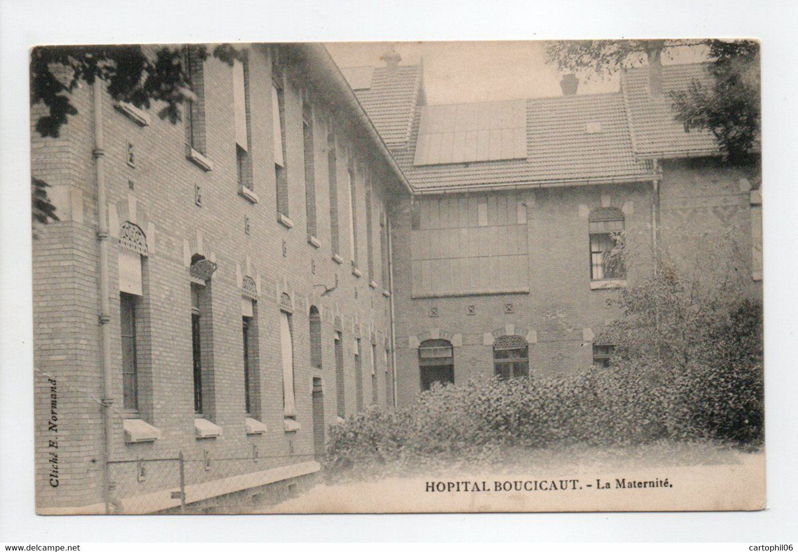 - CPA PARIS (75) - HOPITAL BOUCICAUT - La Maternité - Cliché E. Normand - - Santé, Hôpitaux